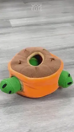 Caterpillar Burrow Interactive Nosework Dog Toy