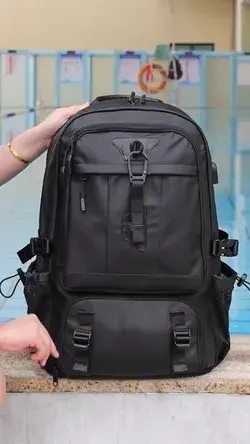 Expandable large-capacity oxford backpack