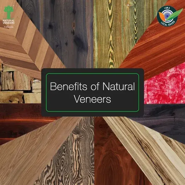 Benefits of Natural Veneers!!