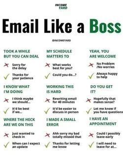 Learn how to email like a boss 🧑‍💼👩‍💼💸