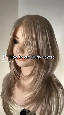 Layered haircut