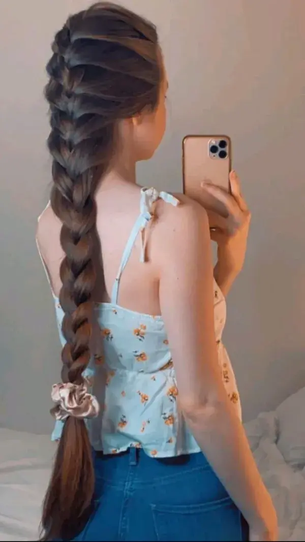 Long beautiful hair