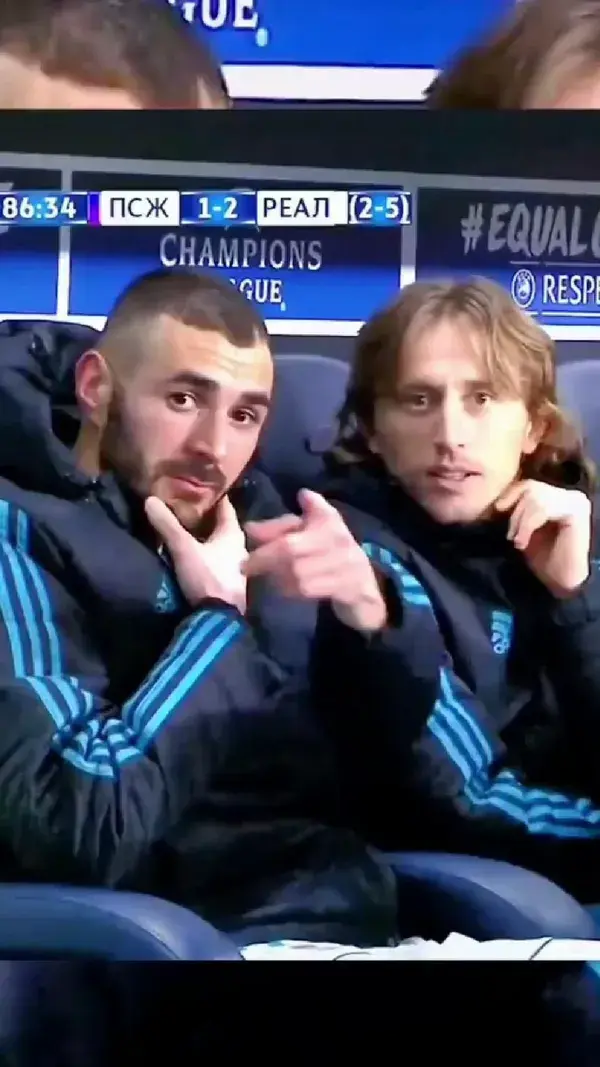 Benzema X Luca modric❤️