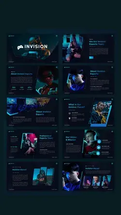 Invision Esports & Gaming Presentation Template