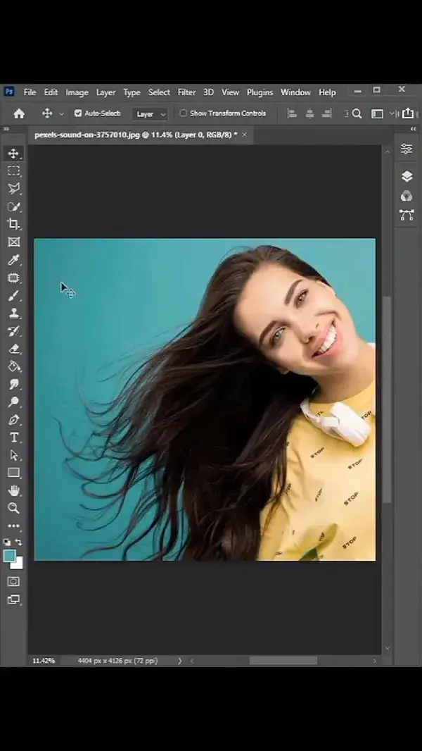 Remove Background in Photoshop