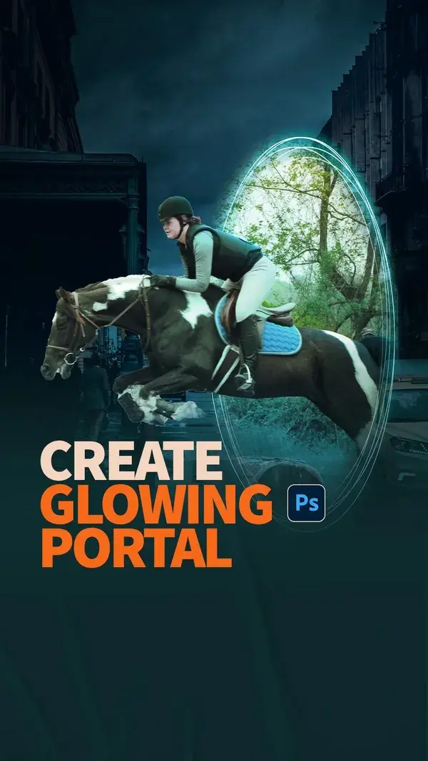 Glowing Portal In Photoshop