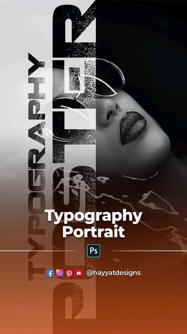 Typography Portrait - Short Photoshop Tutorial