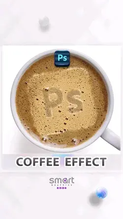 coffee ☕️  effect in Photoshop