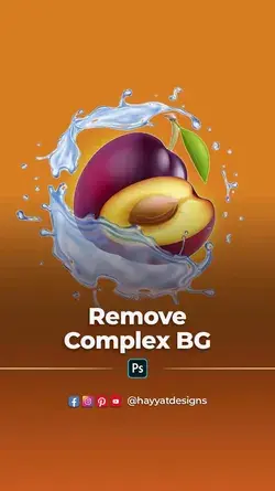 Remove Complex BG - Short Photoshop Tutorial