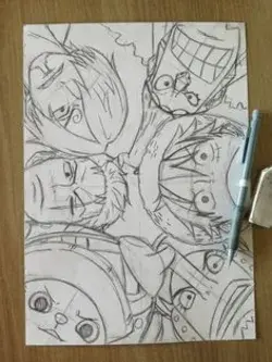 One piece ~ Luffy et son équipage 🌱