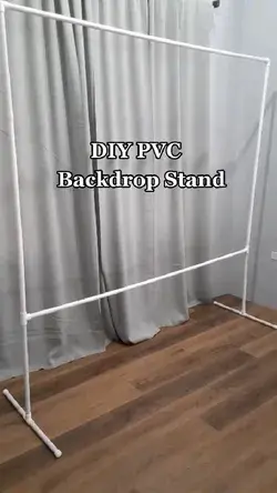 DIY PVC Backdrop Stand for every occasion 🎊🎈🥳🤩