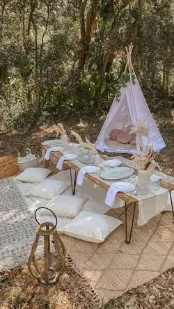 Luxury Picnic - Palm Coast, FL - Ask your bridesmaids with a beautiful picnic