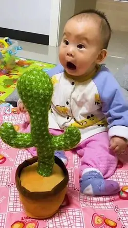 Lovely Talking Toy Dancing Cactus-kids toy