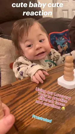 cute baby cute reaction