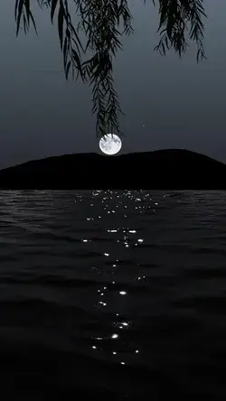 A beautiful moon