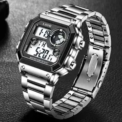 Wristwatches Brand Men Digital Watch Military Sport Watches Fashion Waterproof Electronic Wristwatch Mens Reloj Inteligente HombreWristwatch