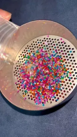 Rainbow Diamond Sorting ASMR