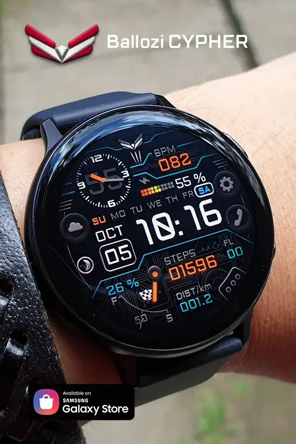 Ballozi CYPHER in Galaxy Watch Active 2