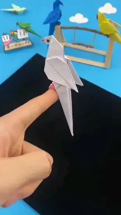 Origami tutorial  | cute bird | diy bird origami