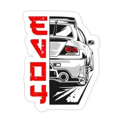 Evo 4 Stickers by Putra Kdlz95