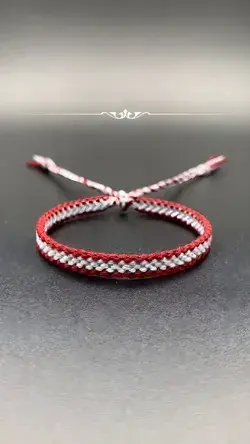 Couple bracelet weaving method