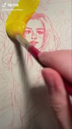 art tiktok painting