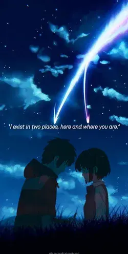 Your Name wallpaper (Taki x Mitsuha)