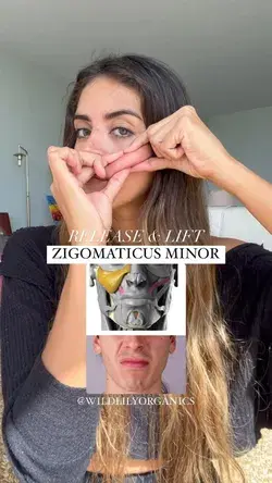 ZYGOMATICUS MINOR MUSCLE 💪 ✨