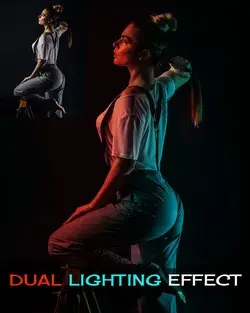 Portrait Dual Lighting Effect in Photoshop