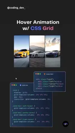 CSS hover effect animation