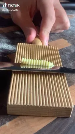 How to Create Ridges on your Pasta