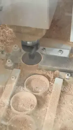 wood round box punching hole