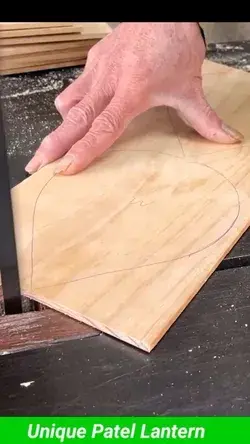 Unique Petal Lantern | Woodworking Projects Unique | Woodwork