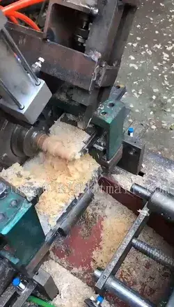 wood chess turning cut lathe