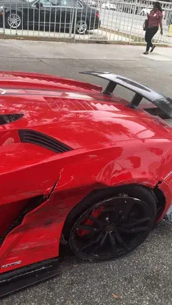 Wrecked the Lamborghini from the other video I posted 