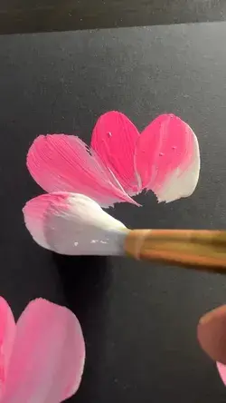 Happy strokes♥️ | Flower drawing, Flower painting, Painting flowers tutorial