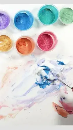 Mixing Pigment with Gel Medium