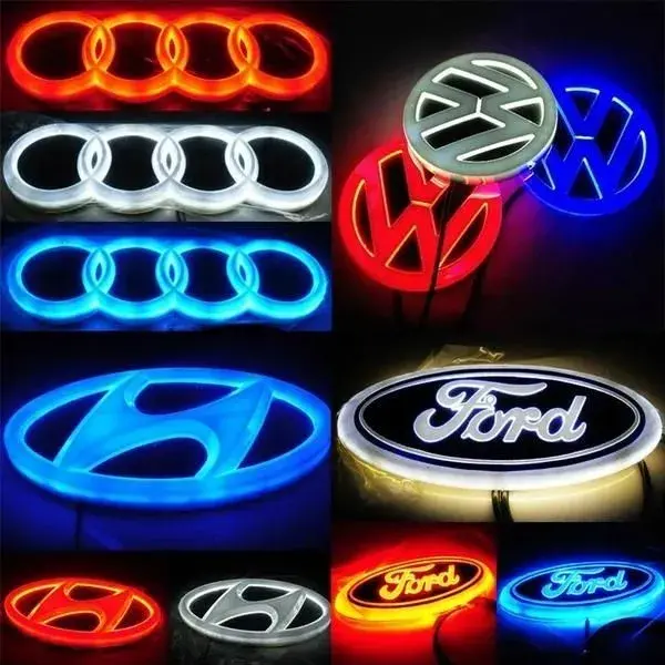 😍So cool! ✨Everyone will cast envious eyes on your car with this led emblem. 🚗