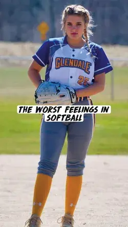 The worst feelings in softball