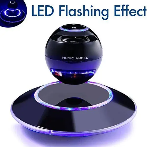 Levitating Bluetooth Speakers MUSIC ANGEL Multi-color LED Portable Wireless Bluetooth 4.0 Floating