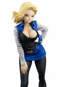 Android 18 Lazuli Sexy Anime Action Figure PVC Action Figures Model Toys For Christmas Gift 19CM T2009114455731