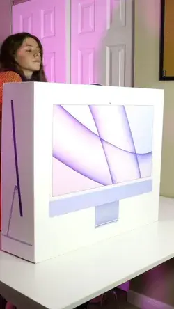 Purple M1 iMac 24" (2021) Unboxing