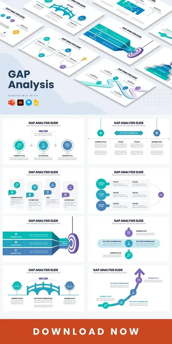 Gap Analysis Powerpoint Templates