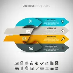 Business Infographic stock illustration