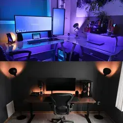 15+ Desk Backlight & LED Light Strip Ideas