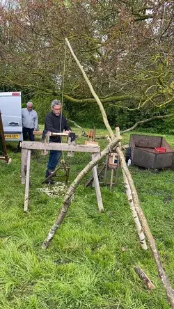 Pole Lathe | Bodgers | Carving | Craft | Woodworking | Whittle | Sloyd | Traditional Skills