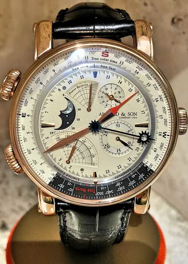 Arnold & Son True North Perpetual Rose Gold