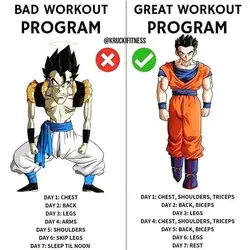 Bad Workout program vs good Workout program
