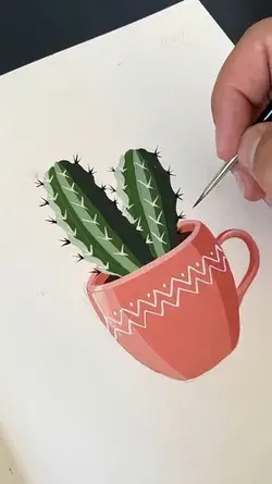 AMAZING CACTUS ART