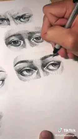 How to draw eyes